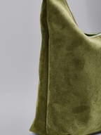 Suede Daily Leather Tote
