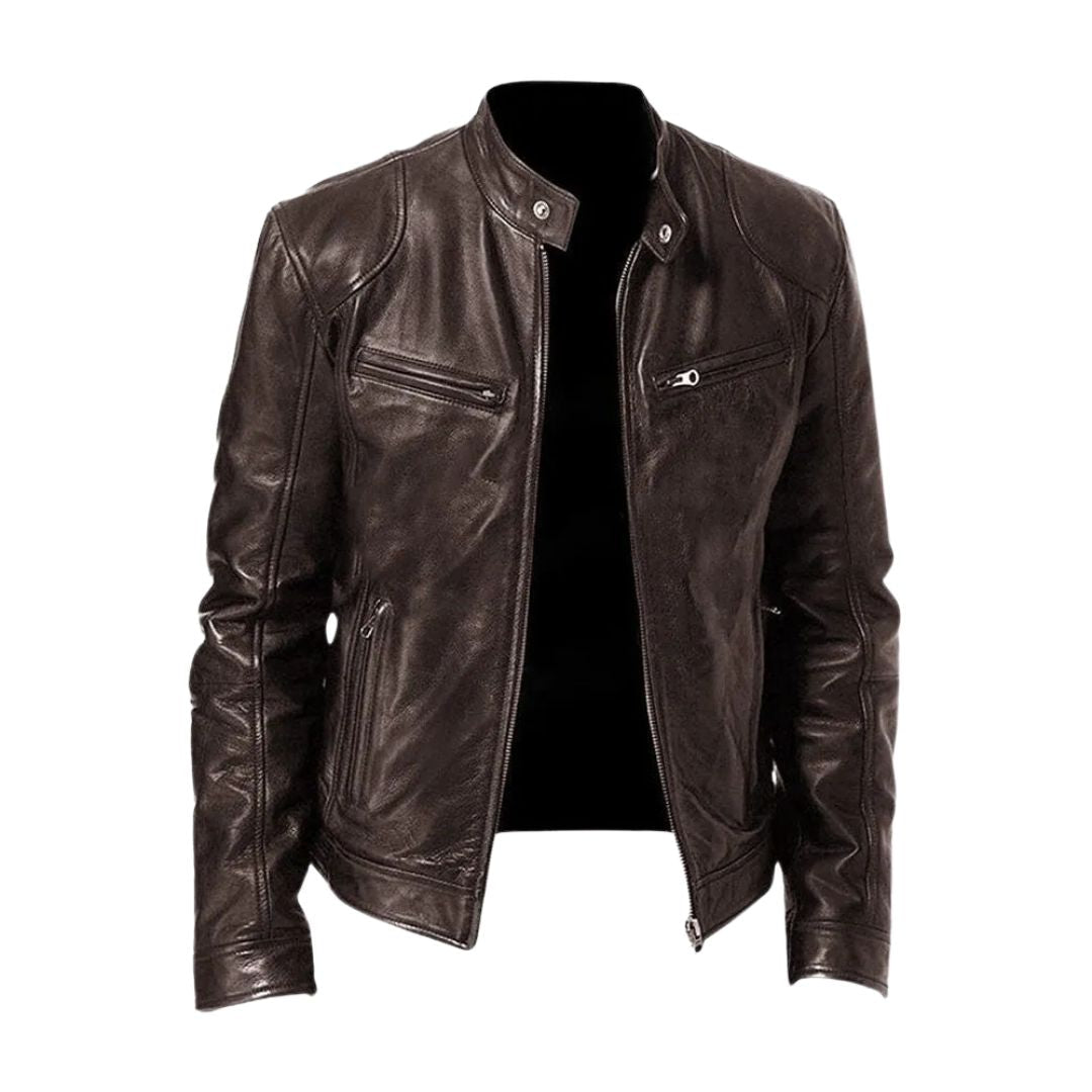 Vicktor™ | Lässige Lederjacke
