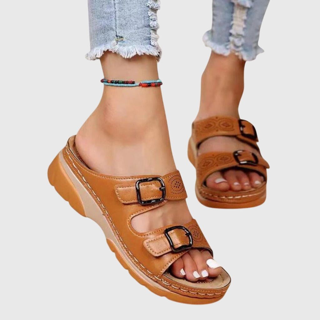 Diora™ | Orthopädische Ledersandalen
