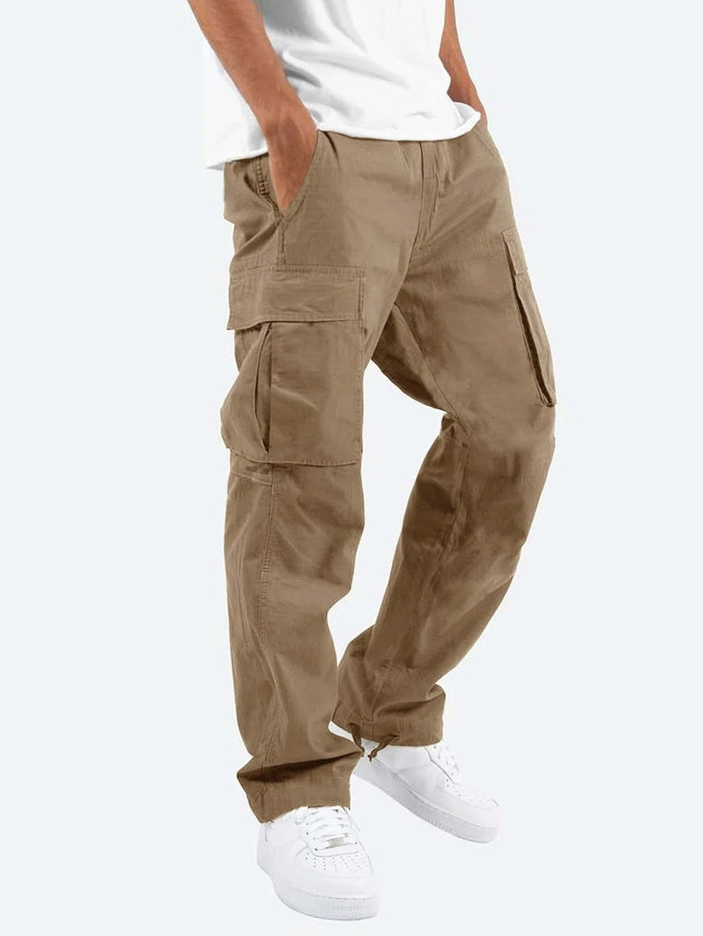 Sommerfeld™ | Herren Cargo-Hose mit weitem Schnitt – Freizeit & Utility-Hose