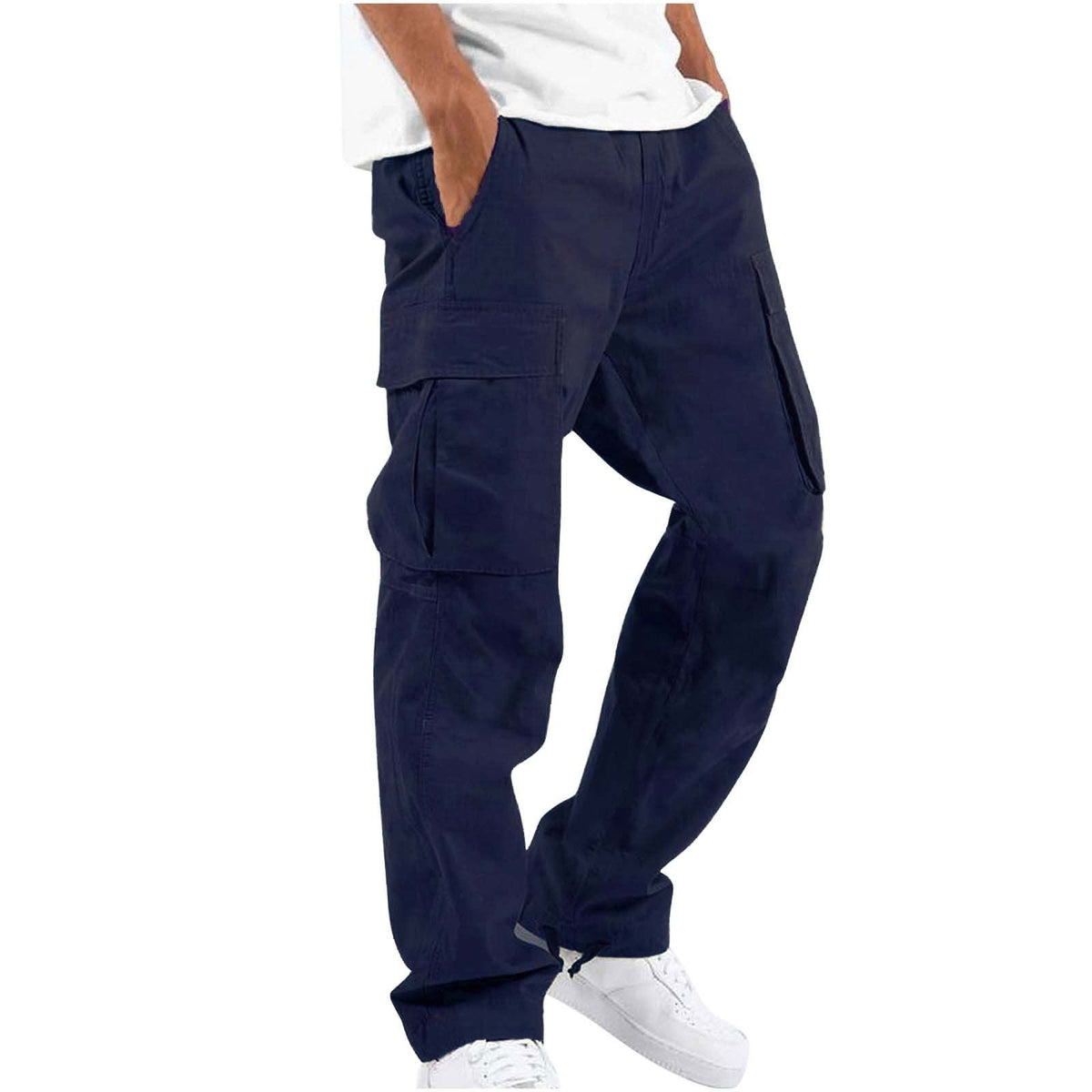 Sommerfeld™ | Herren Cargo-Hose mit weitem Schnitt – Freizeit & Utility-Hose