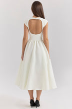 FARAH | Midikleid mit Kappenärmeln