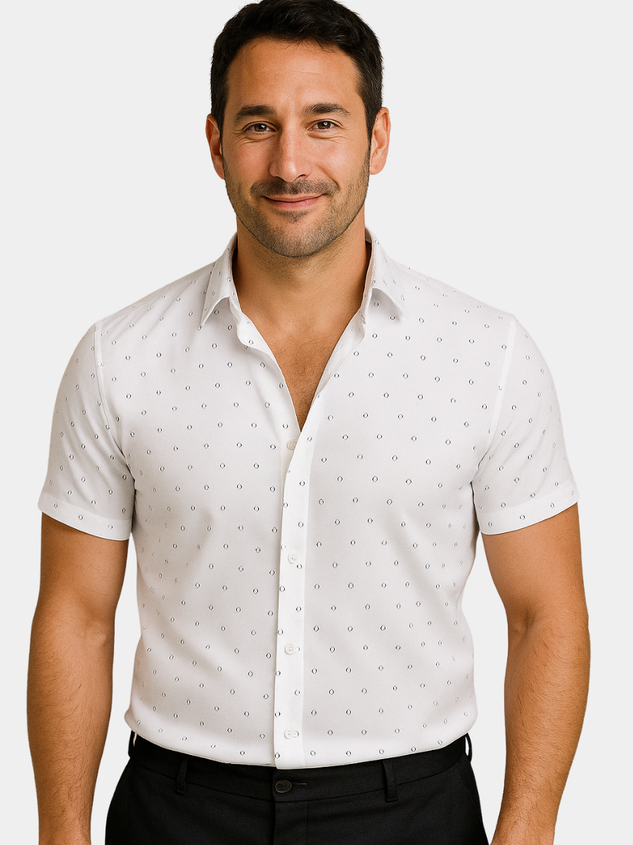 GIULIO | SOMMERHEMD MIT DRUCK