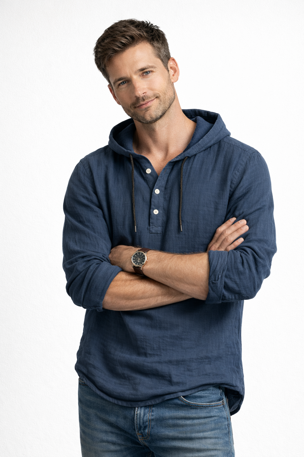Berg | Dante Leinenhemd