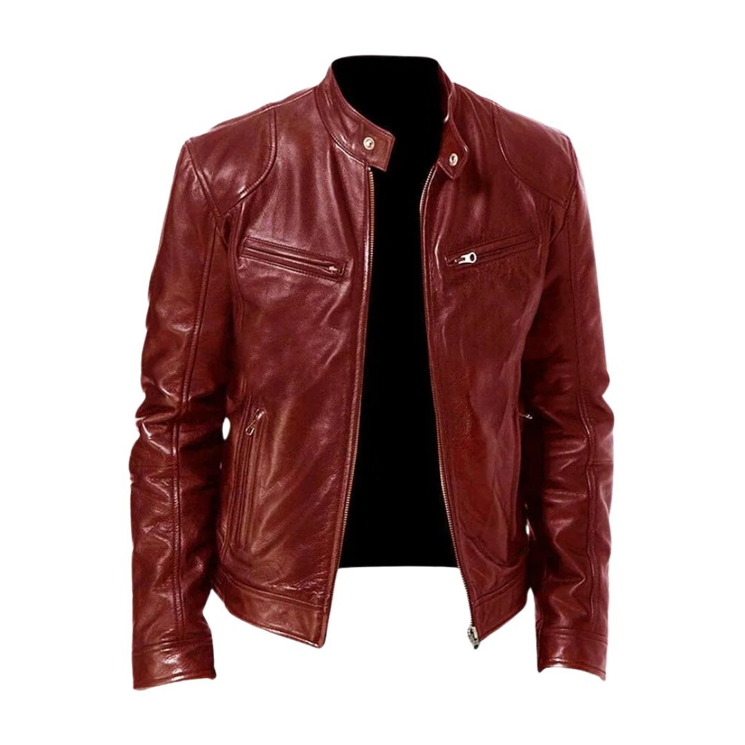 Vicktor™ | Lässige Lederjacke