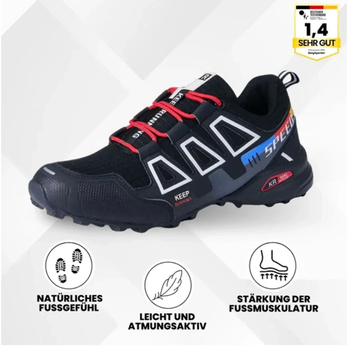 OrthoTrekking | ergonomischer schmerzlindernder Trekking u.- Wanderschuh