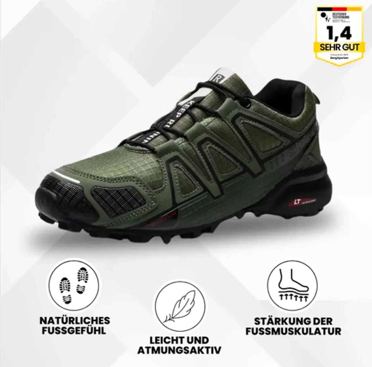 OrthoTrekking | ergonomischer schmerzlindernder Trekking u.- Wanderschuh