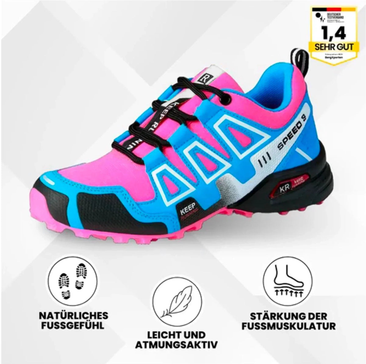 OrthoTrekking | ergonomischer schmerzlindernder Trekking u.- Wanderschuh