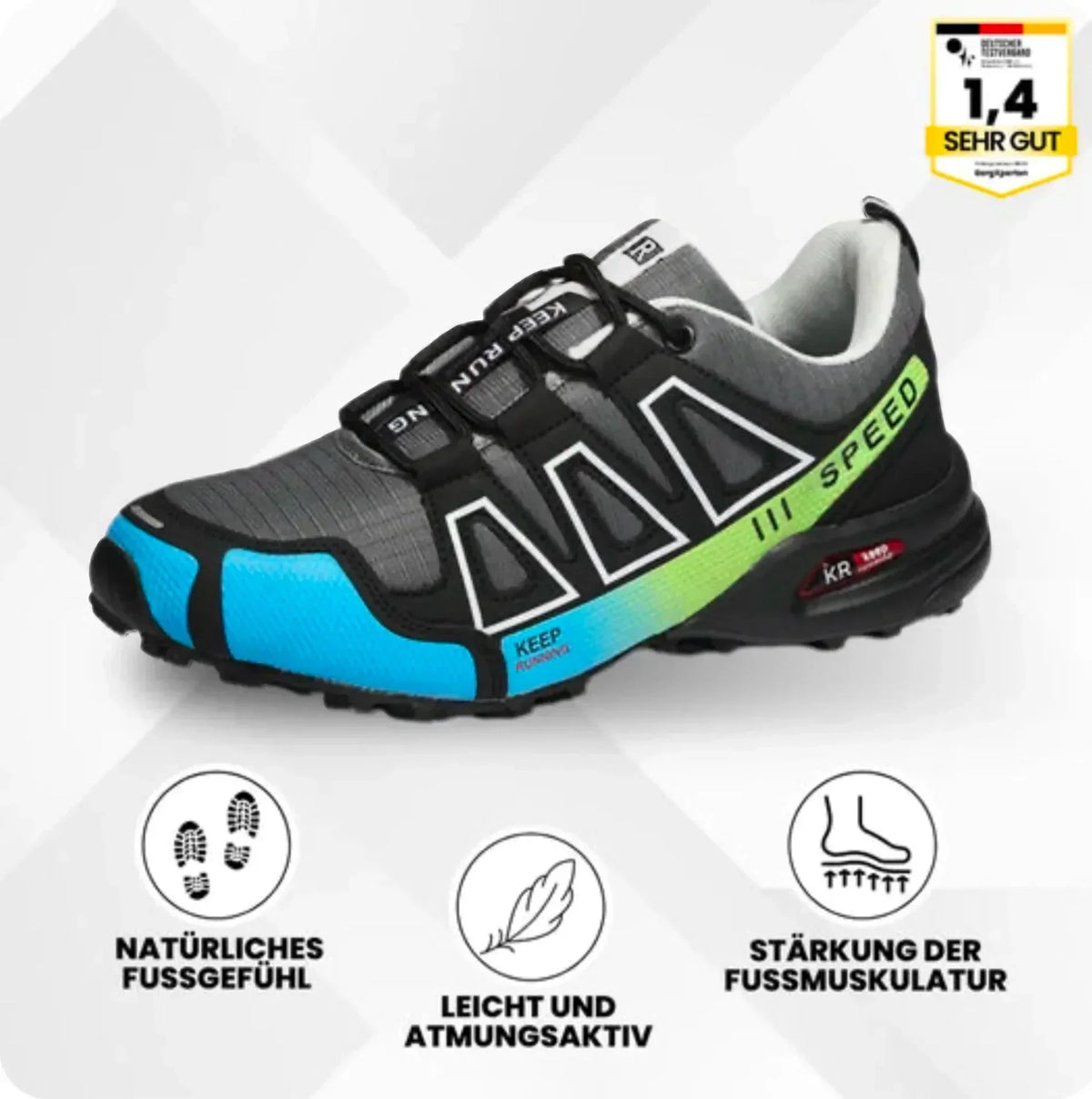 OrthoTrekking | ergonomischer schmerzlindernder Trekking u.- Wanderschuh