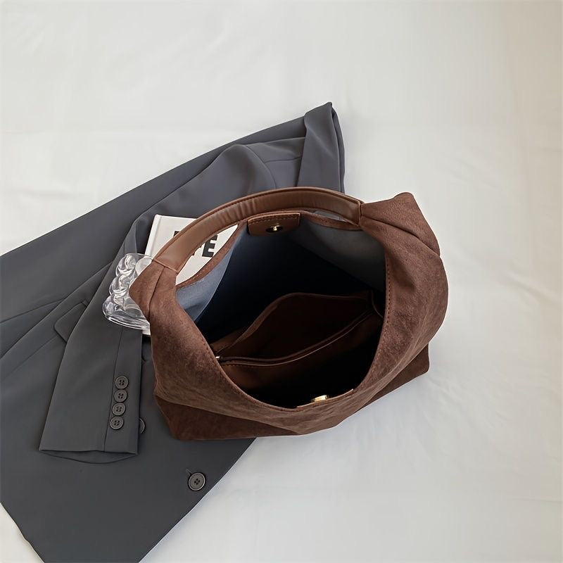 MILLE | Suede Tote Bag