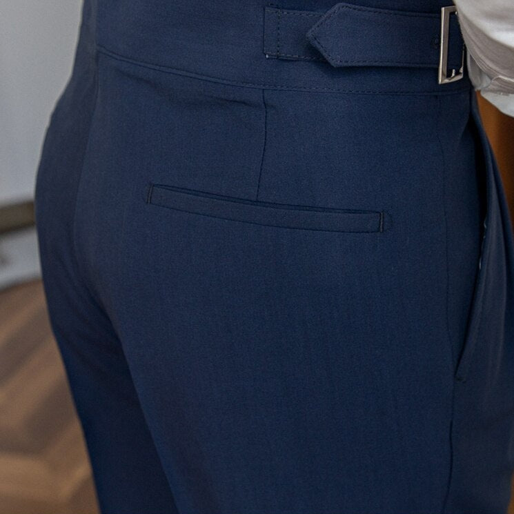 Sommerfeld™ | Ellis - Klassische Hose Mit Hoher Taille Und Schnallenverschluss Für Herren