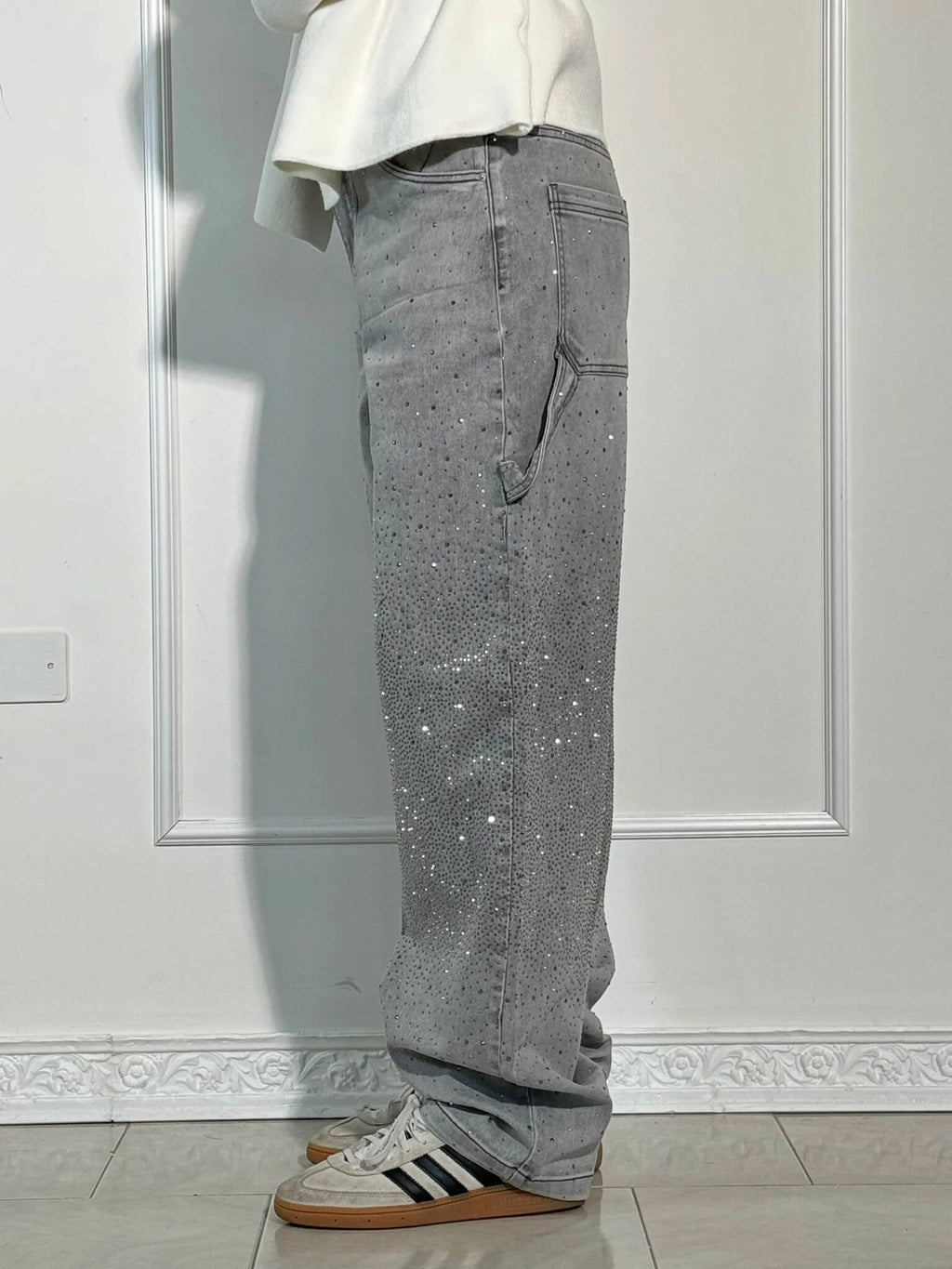 VELINA | Glitzer Jeans