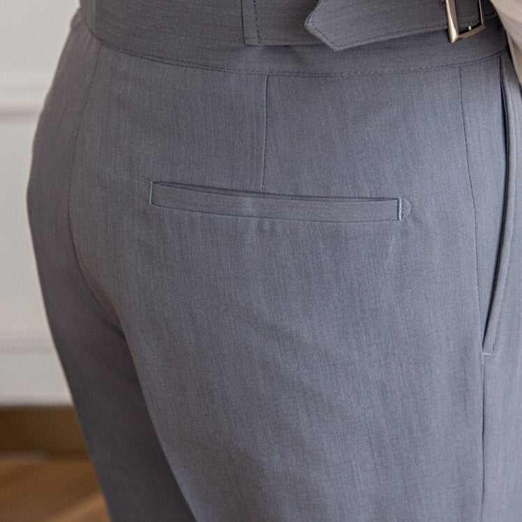 Sommerfeld™ | Ellis - Klassische Hose Mit Hoher Taille Und Schnallenverschluss Für Herren