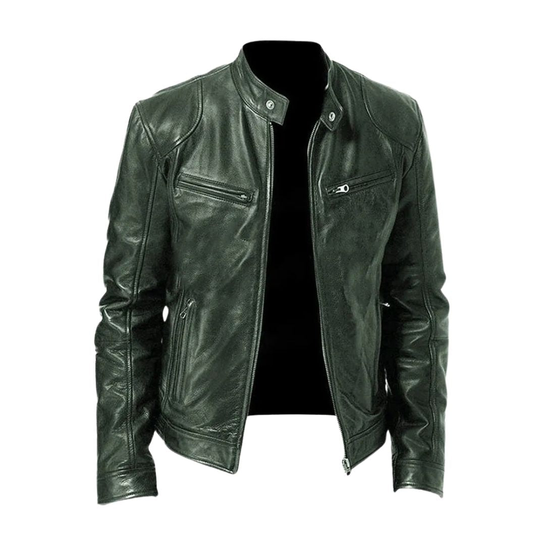 Vicktor™ | Lässige Lederjacke