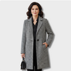 Wendy™ | Langer Stoffmantel