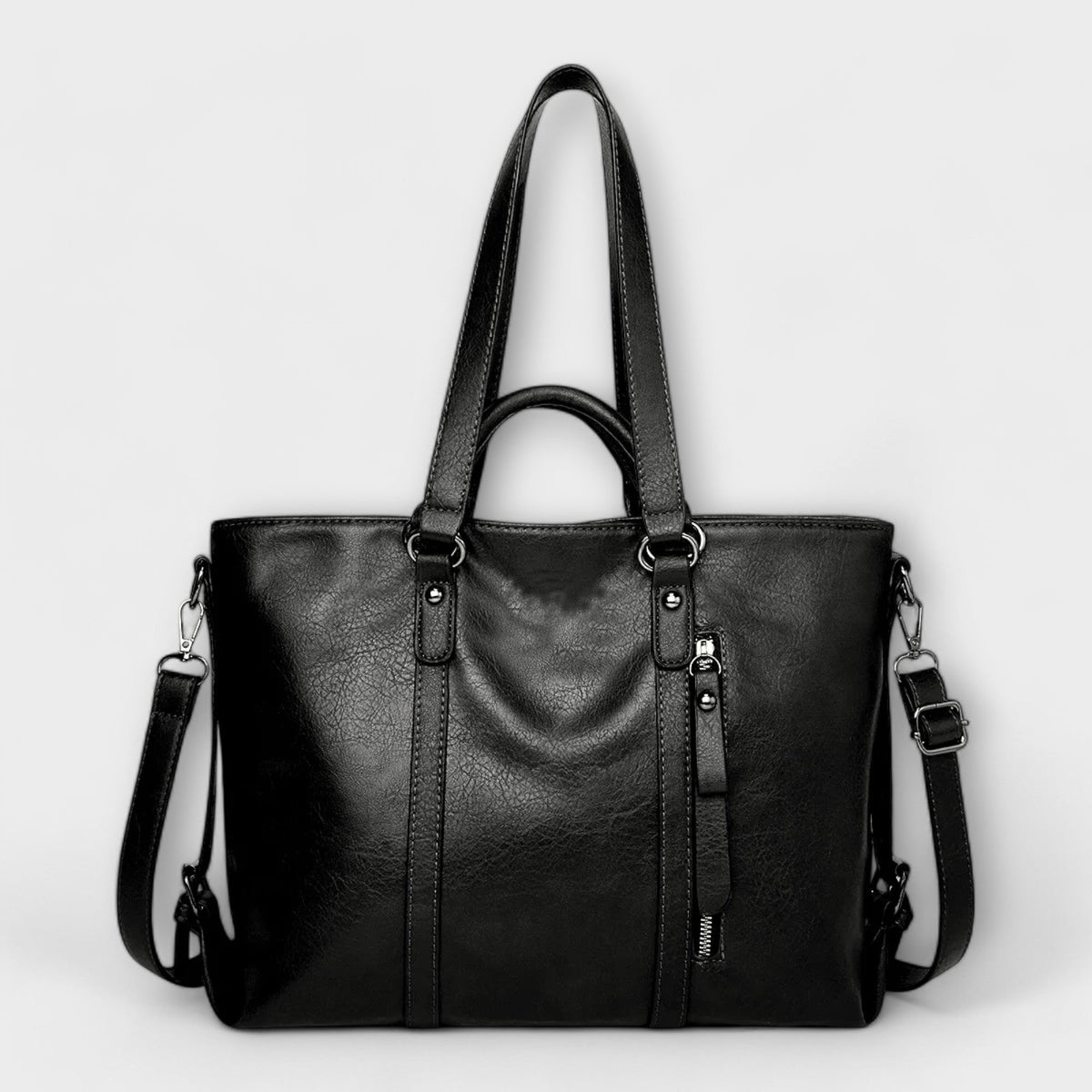 Olivia - Große Lederhandtasche