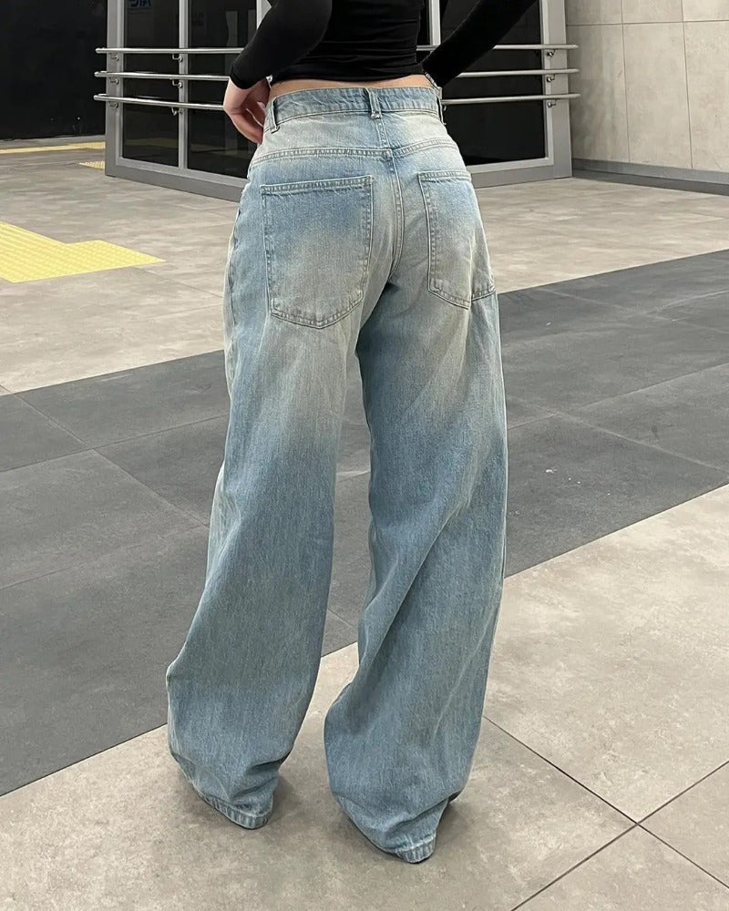 MIDA - Jeans mit weitem Bein