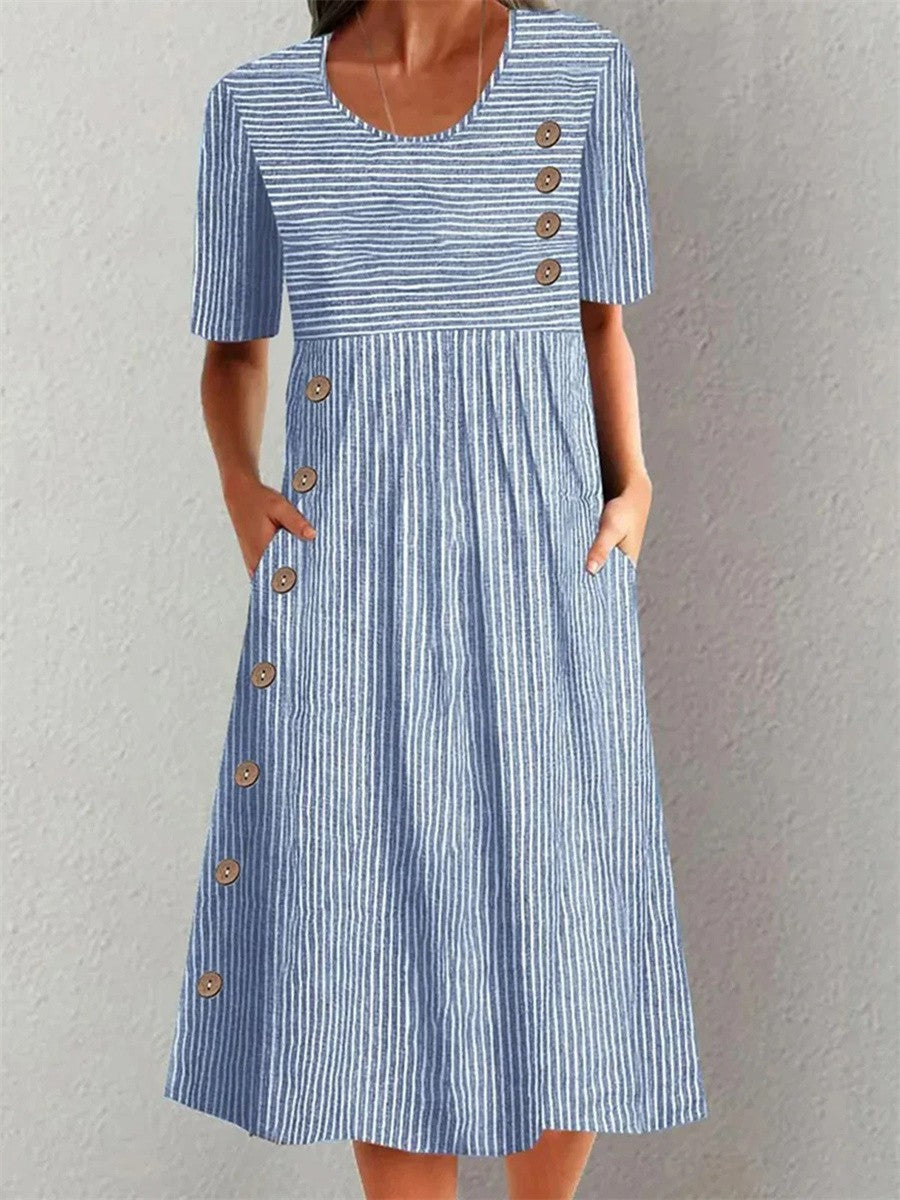 Sofia™ | Gestreiftes Sommerkleid