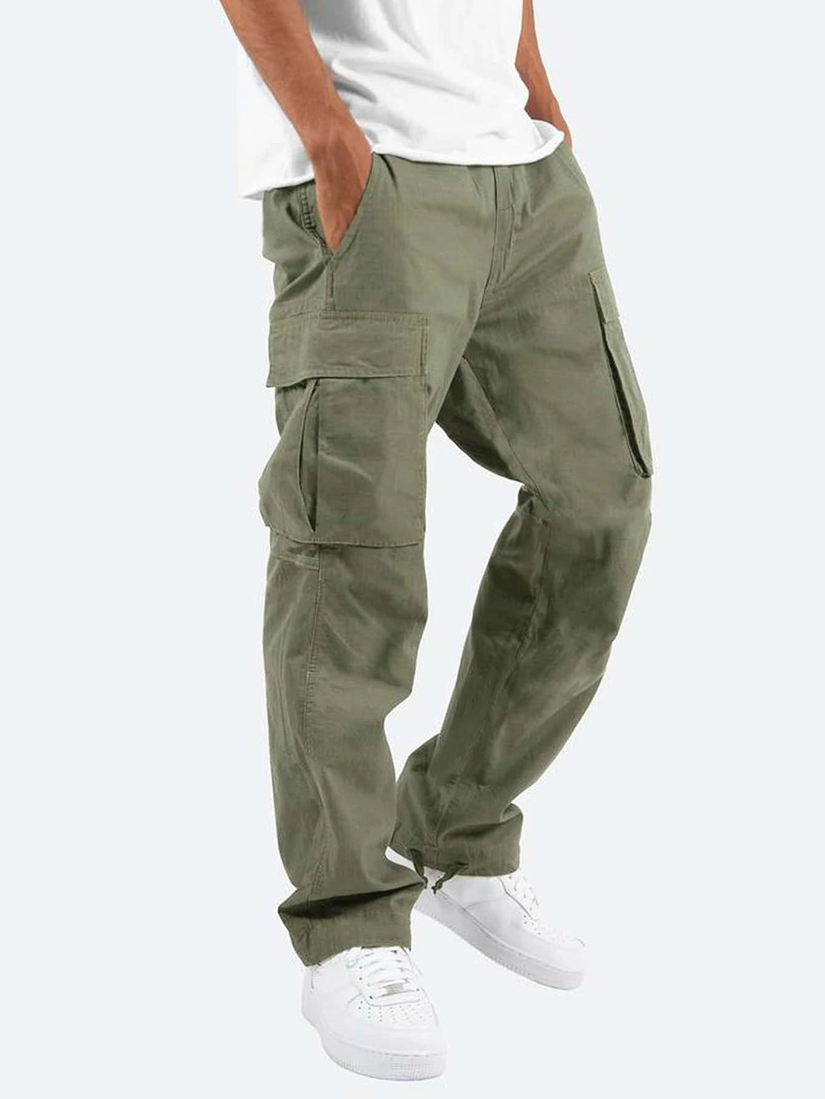Sommerfeld™ | Herren Cargo-Hose mit weitem Schnitt – Freizeit & Utility-Hose