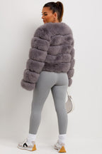 ROSIE | Glamouröse Faux-Fur Jacke