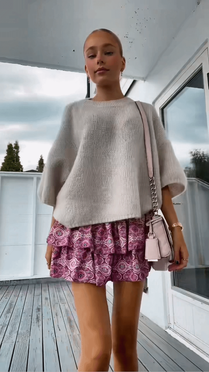 ASHLEY | Ruffle Skirt