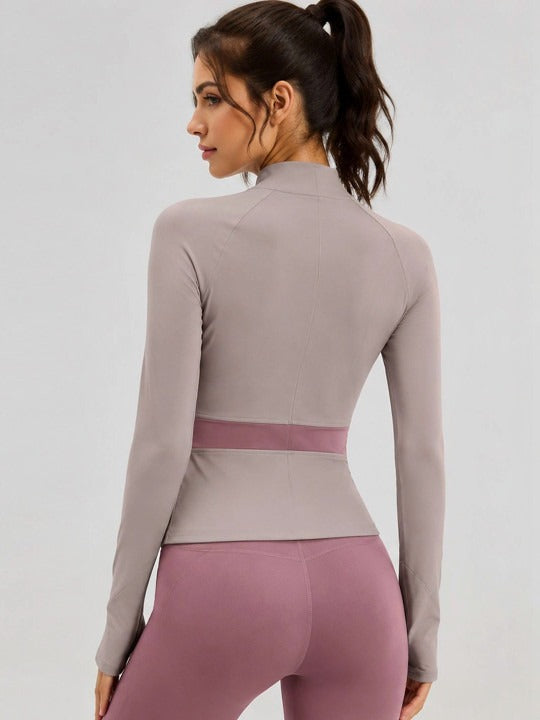 EDDA | Fitness 3-teiliges Set mit Jacke, BH und Leggings