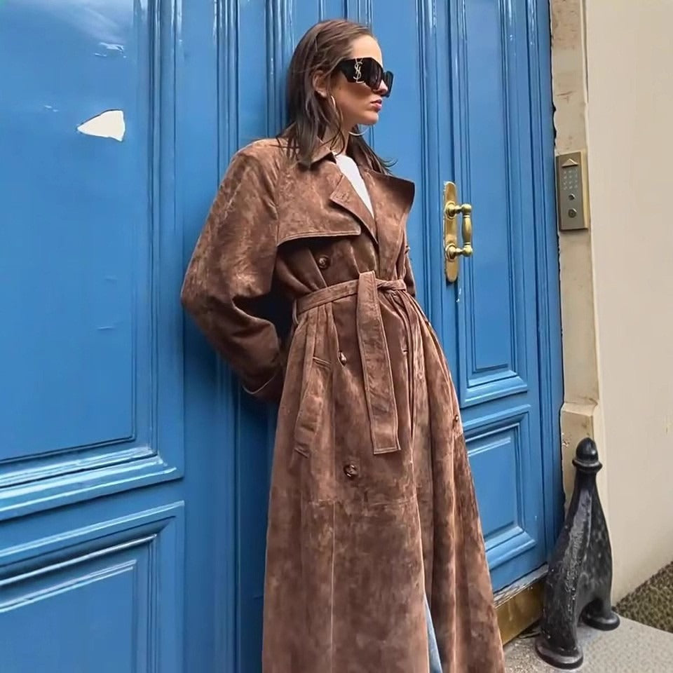 CLAIRE | Vintage-Wildlederjacke
