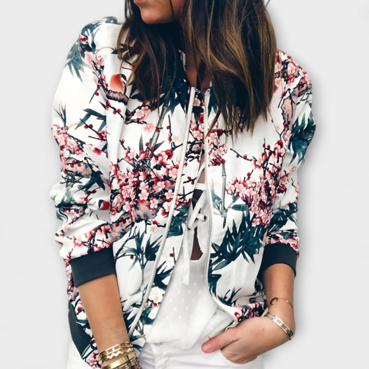 Ava™| Zip-Cardigan
