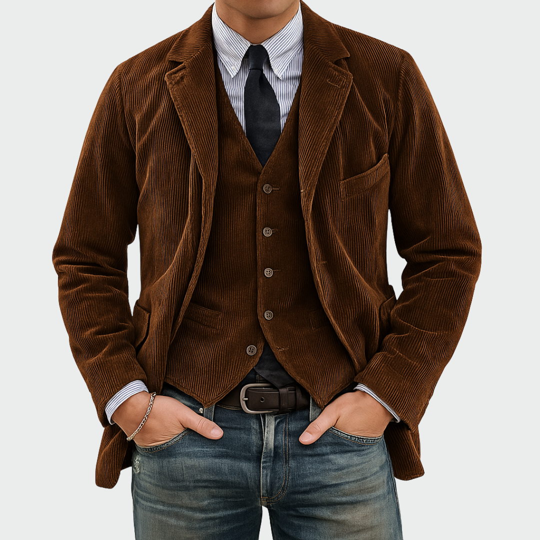 Ulf | Eleganter Anzugjacke und Weste