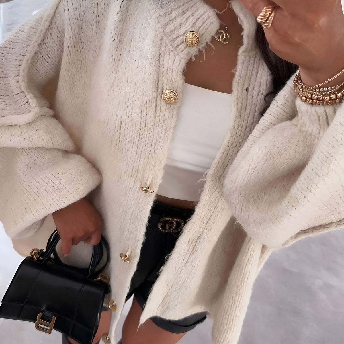 NORA | Oversized Strickcardigan